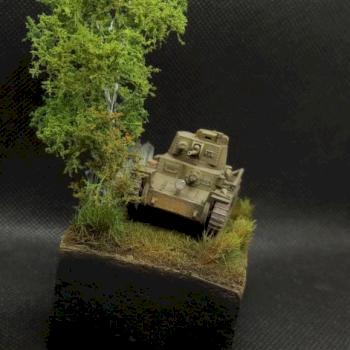 Lt vz 38 ;1Pluton 3 Kompanii ;Słowackiej Dywizji Zmotoryzowanej;Ukraina lato 1941r. Scale 1/72 by PiotrP