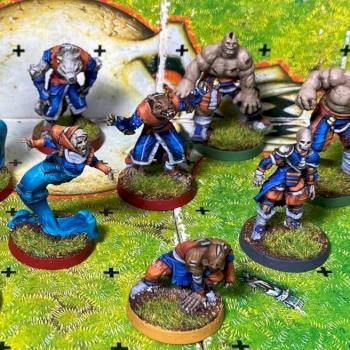 Necromantic Horrors Shambling Undead Team Blood Bowl by Slup