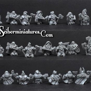 15mm Dwarves by Scibor