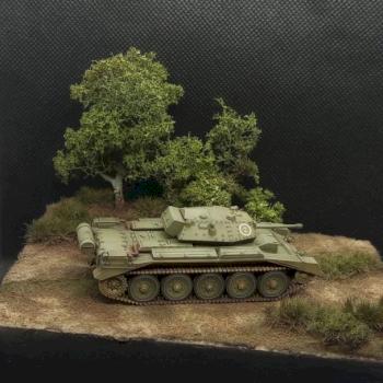 Crusader mk.III PSZ,UK 1942r. IBG Models 1/72 scale by PiotrP