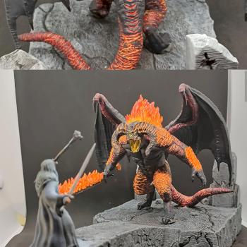 Balrog diorama by Drojan