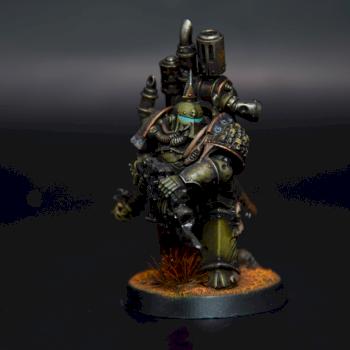 Plague Marine by VincentLovecraft