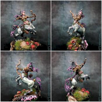 32mm Feywood Centaur by KFS-miniatures