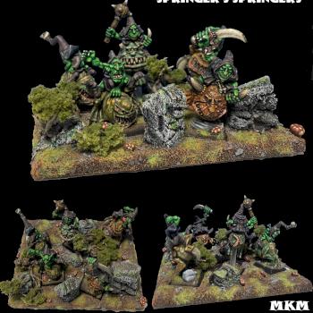 SPRINGER'S SPRINGERS - 5 GOBLINS SQUIG HOPPERS by mousekiller