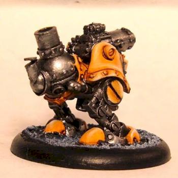 WARMACHINE Gorten's Gunner light 'jack by Otar