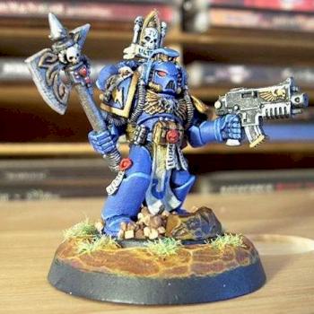 Ultramarines Librarian by undeadair