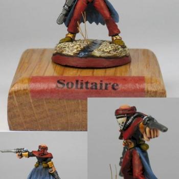 Harlequin Solitaire by Blackmane