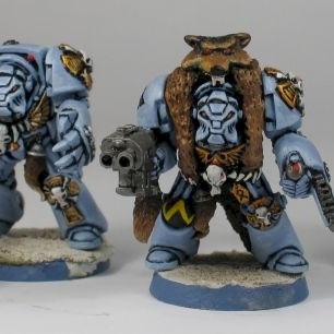 Wolf Guard Terminators by Blackmane