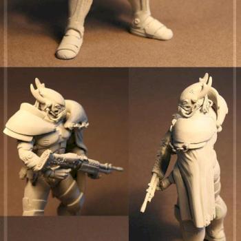 WIP - Paladin Fallout - 90mm, details by tabanstudio