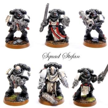 Black Templar Squad Stefan close-ups by cleen X