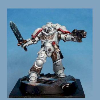 Fire angels primaris marine by black dagger