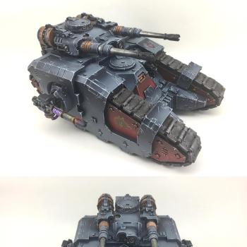 Space Wolf - Sicaran Battle Tank by draekus