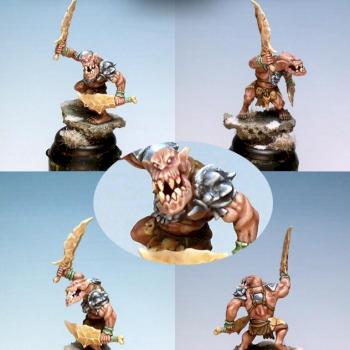 Shieldwolf Miniatures Mountain Orc Infantrist - Jotunn by SteFanden