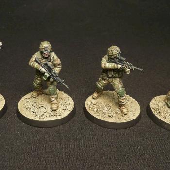 Modern British Infantry (Afghanistan) by dwart