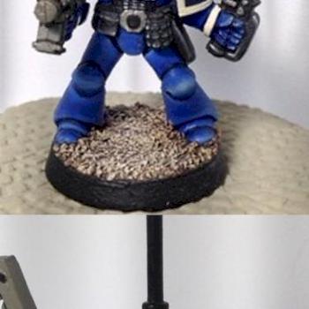 Warhammer 40K Space Marine by torifile