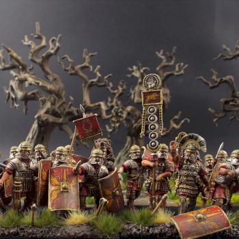 28mm Victrix Early Imperial Roman Legionaries, Campaign Veterans by avalonindustries2040