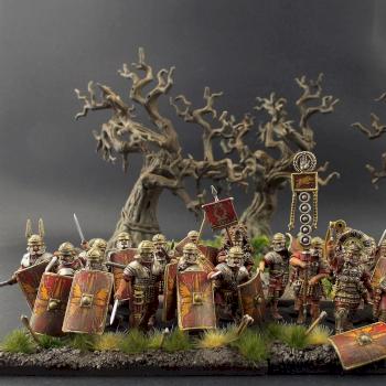 28mm Victrix Early Imperial Roman Legionaries, Campaign Veterans by avalonindustries2040