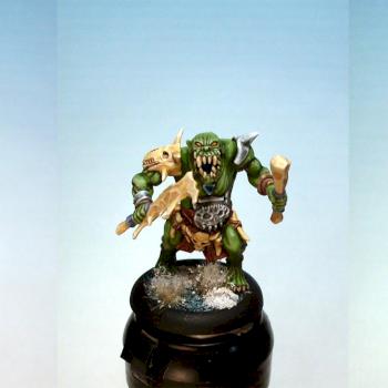 Shieldwolf Miniatures Mountain Orc Infantrist by SteFanden