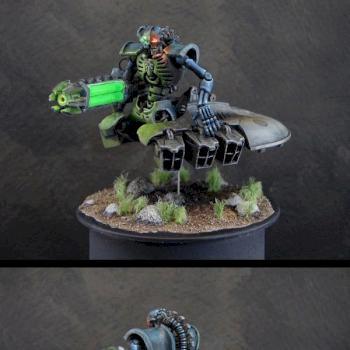 Necron Destroyer by Shawn R. L.