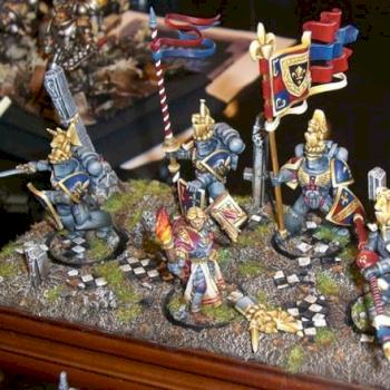 Emperor's Knights Space Marines 2006 by noxious1981