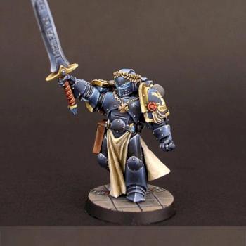 Space Marine Emperor's Champion by SaxonAngel