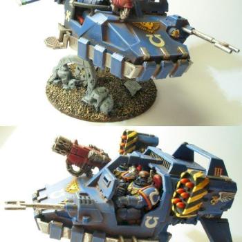 Land Speeder Typhoon Ultramarine by Pyrrhus from FeuWeu