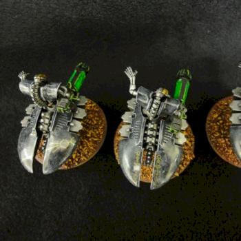 Necron Destroyers WIP by screwthebobbin