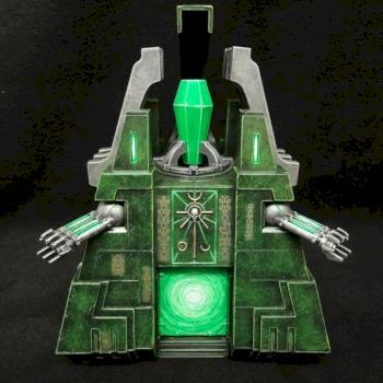 Necron Monolith by screwthebobbin