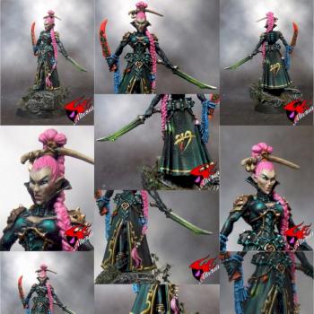 Dark Eldar Lhamaean by altesia