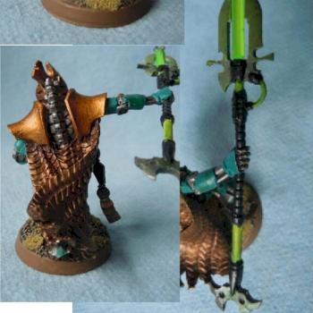 Necron Overlord by Jwhitaker