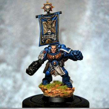 Ultramarines Space Marine Veteran Seregeant by Purc