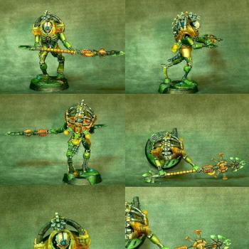 Necron Triarch Praetorian by SpectralDragon