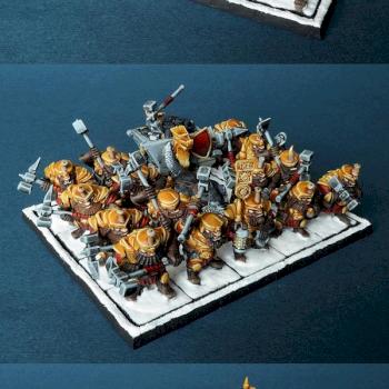 Mantic Dwarf Miners by BloodyBeast.com