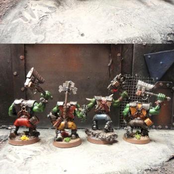 Ork Nobz Four by dsrrichter