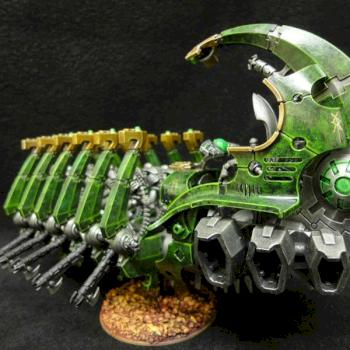 Necron Ghost Ark WIP by screwthebobbin