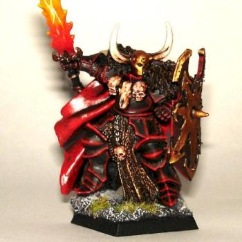 Archaon on foot (gamesday 2004) by Dark Art