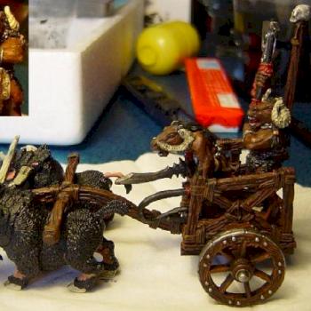 Beastman Chariot by Beelzebub23