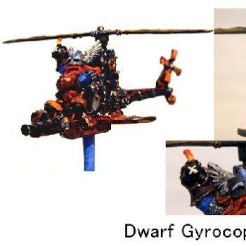 Dwarf Gyrocopter Old School by cardheros6wo6