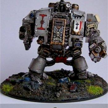 Grey Knight Dreadnought with multimelter by Killa