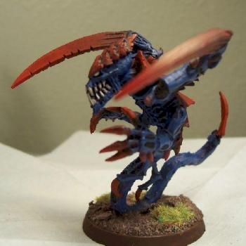 Tyranid ravenger by munkeyjoepaints