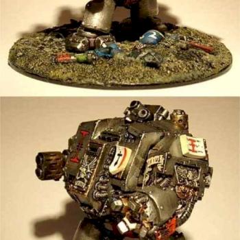 Grey Knight Dreadnought with Multimelter by Killa