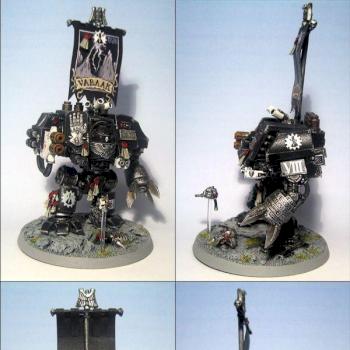 Iron Hands Space Marine Dreadnought by SgtWelsh