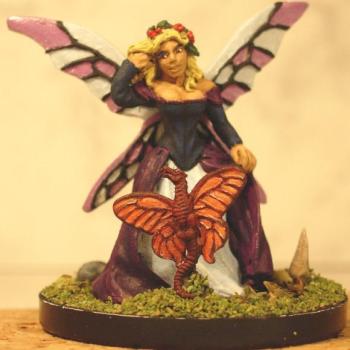 Arianna, Fairy Princess W/ Fairy Dragon WIP by Drake Farstrider