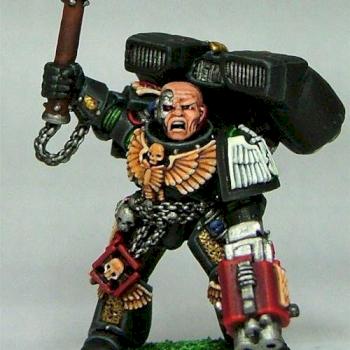 Dark Angels Interrogator Chaplain by the alleycat