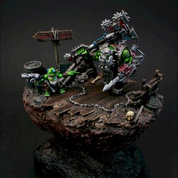 INTO THE WAAAGH - ORK NOBZ by Ceron