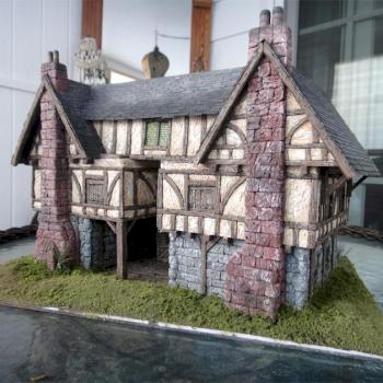 Scratchbuilt Inn Terrain by sappet102