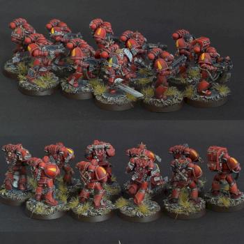 BLOOD ANGELS TACTICAL SQUAD by bevulf