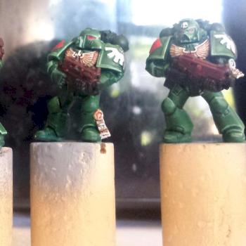 Dark Angels Tactical Marines WIP by richrockster