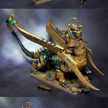 Tomb Kings Necrosphinx by sora030