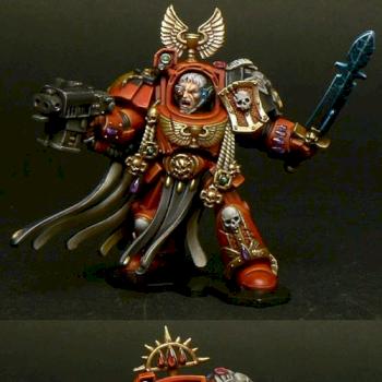 Squad Lorenzo, Space Hulk Blood Angels by deadfishpainting